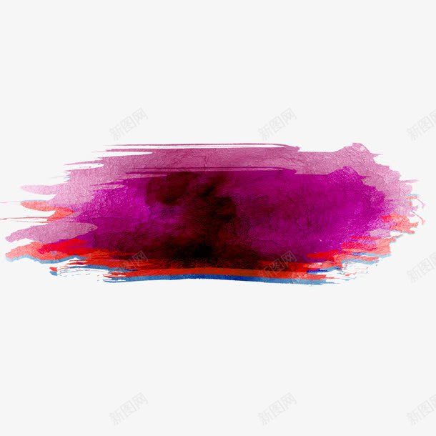 彩色渐变墨迹笔刷psd免抠素材_新图网 https://ixintu.com 彩色 渐变 笔刷 紫色 红色 艳丽炫彩 装饰背景 颜料