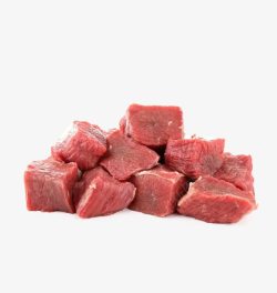 生鲜肉类牛腩块高清图片
