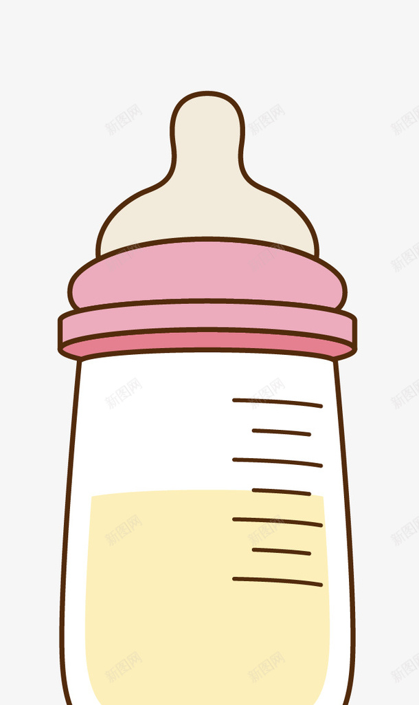 婴儿奶瓶手绘图案png免抠素材_新图网 https://ixintu.com 奶嘴 奶嘴图案 奶瓶 奶粉 婴儿用品 宝宝用品 手绘图