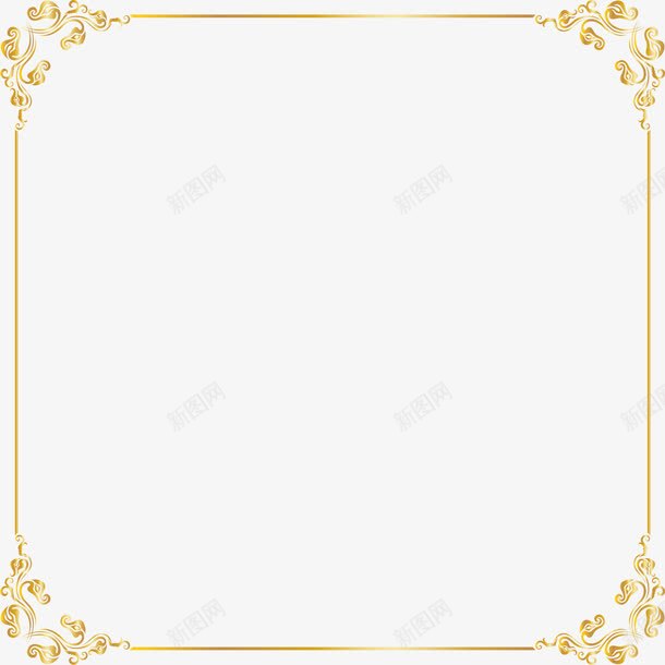 金色花边框架png图片免费下载 素材7qzqejegp 新图网 金色花边框架png图片免费下载 素材7qzqejegp 新图网