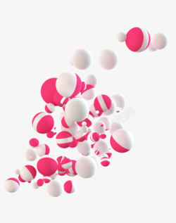 炫酷活动页气球漂浮立体高清图片