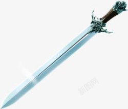 剑道矢量图游戏道具武器剑装饰元素高清图片