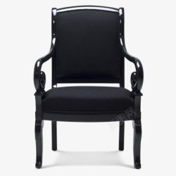 黑色沙发椅创意3d家居模型黑色家居沙发高清图片