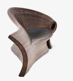 木制椅子现代风藤椅高清图片