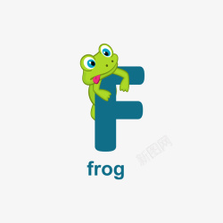 frog可爱青蛙矢量图高清图片