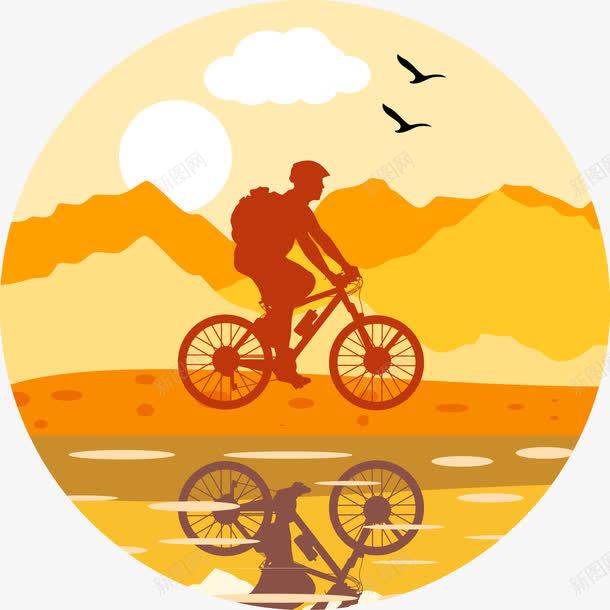 骑车出行icon图标png_新图网 https://ixintu.com 共享单车 卡通 图标icon 绿色出行 脚踏车 自行车 骑自行车 骑行者 骑车