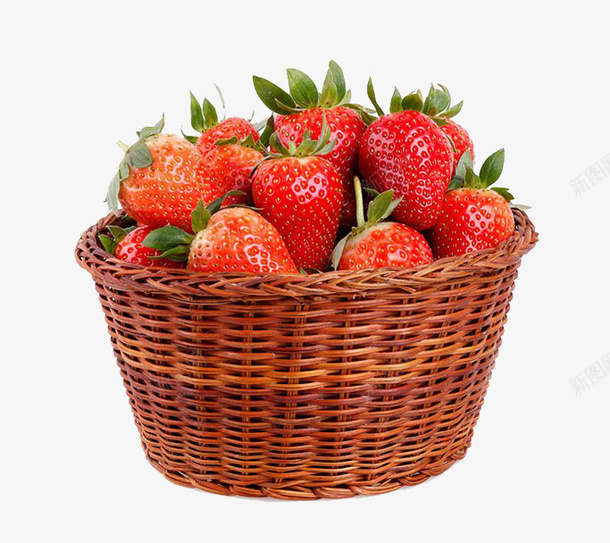 一篮草莓png免抠素材_新图网 https://ixintu.com 一篮草莓 实物 新鲜草莓 有机 水果 篮子 草莓糖葫芦