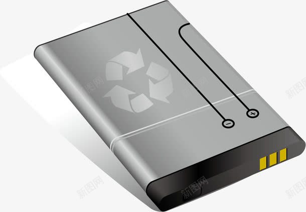 锂电池png免抠素材_新图网 https://ixintu.com 循环 手机 电池 配件