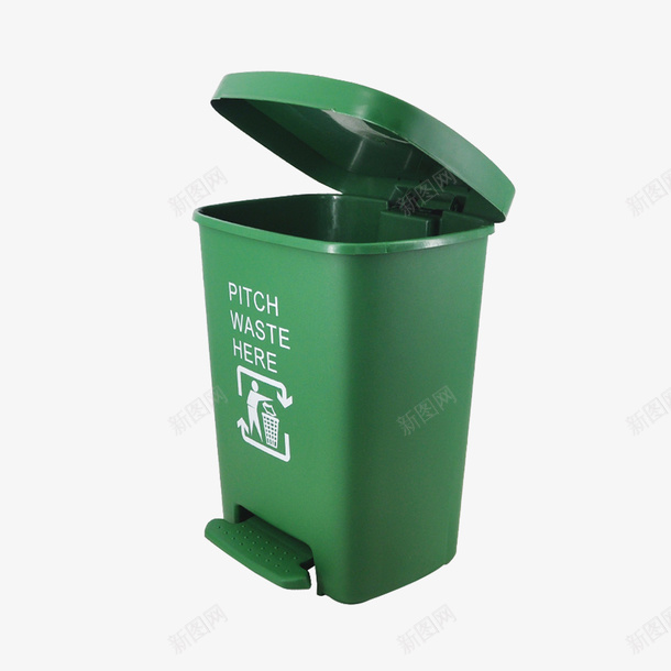 大型绿色垃圾桶实物图png免抠素材_新图网 https://ixintu.com 医疗垃圾桶 可回收垃圾 垃圾 垃圾投放 家庭垃圾 废弃物 绿色设计