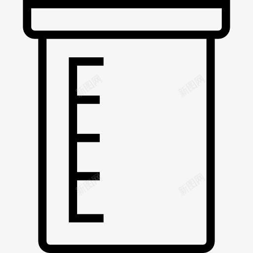 容量瓶图标png_新图网 https://ixintu.com 实验室 实验室插画 容量瓶 教育 科学 试管