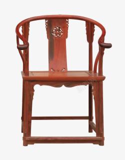 镂空椅子中式简洁大方镂空雕花椅高清图片