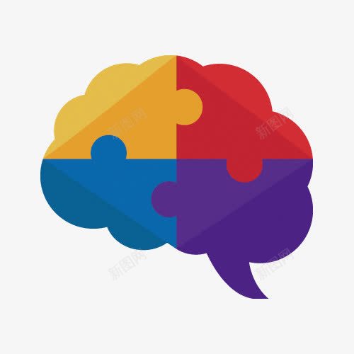 彩色人脑大脑国外创意png免抠素材_新图网 https://ixintu.com 人脑 人脑拼图 创意素材 国外创意 国外素材 大脑 头脑风暴 彩色