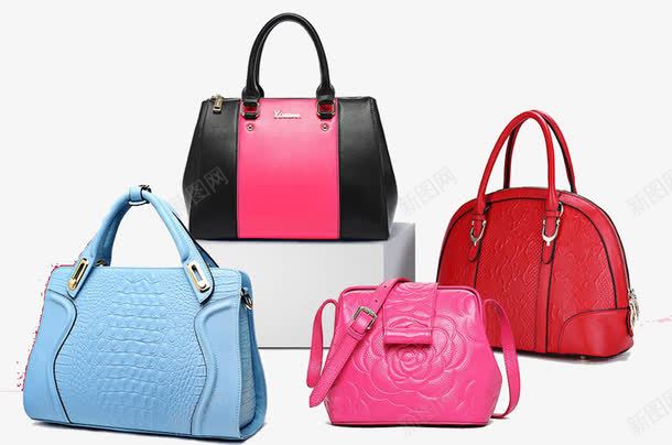 四种不同款式的女士包包png免抠素材_新图网 https://ixintu.com 不同 包包 包包款式 女士 女士包包 款式