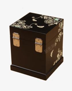 古典珠宝海古代木盒高清图片