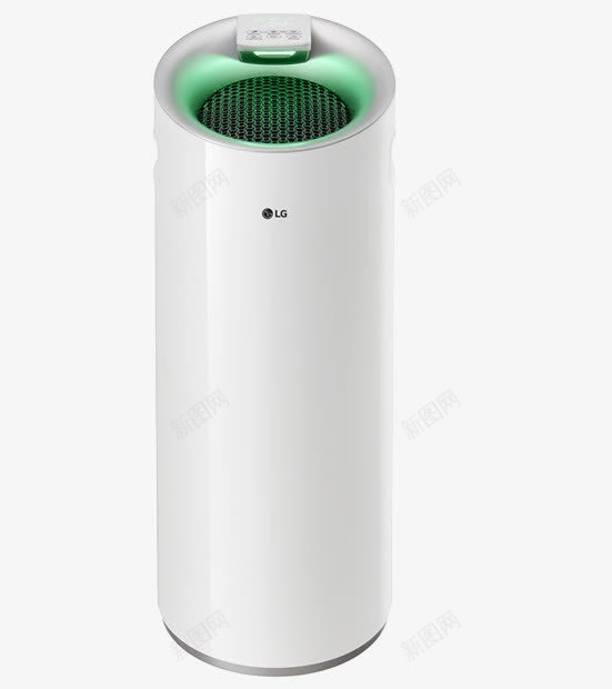 LG圆柱形空气净化器png免抠素材_新图网 https://ixintu.com LG 圆柱形 家电 空气净化器 绿色