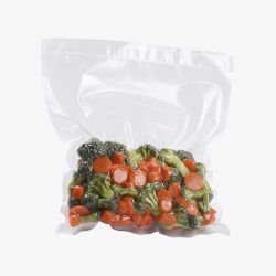 食物保鲜袋真空保鲜袋里的水果高清图片