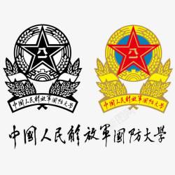 国防大学国防大学校徽高清图片