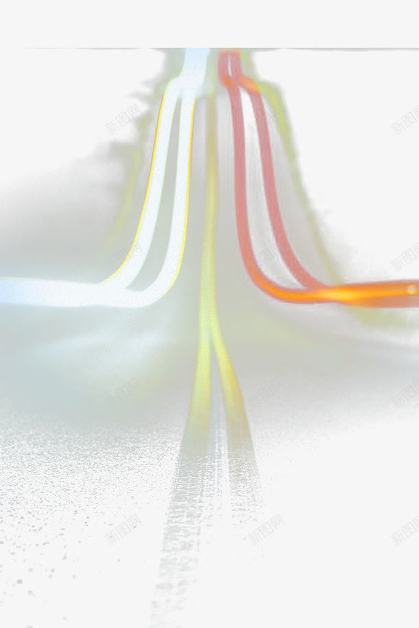 弯曲的速度炫光png免抠素材_新图网 https://ixintu.com 光效 光速 弯曲 彩色 效果素材 速度 速度光
