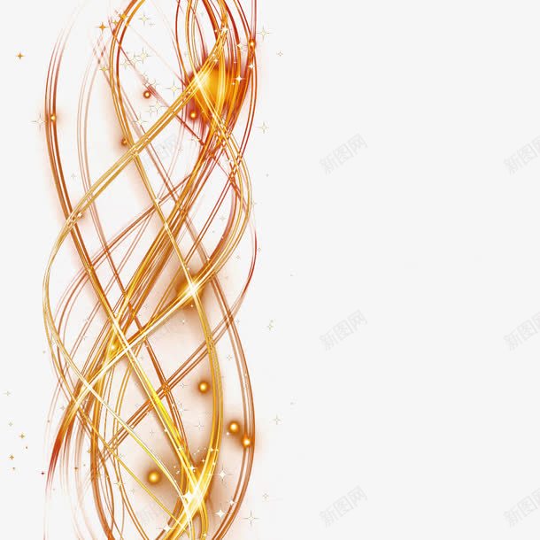 金色光效线条png免抠素材_新图网 https://ixintu.com 金色光效 金色光效线条 金色条形装饰 金色线条装饰