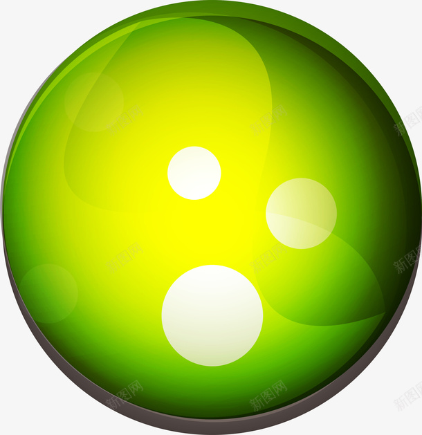 唯美绿色光效png免抠素材_新图网 https://ixintu.com 唯美光效 渐变光效 白色圆圈 绿色光效 绿色光晕 绿色光点