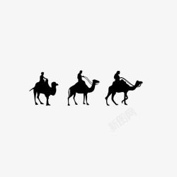 骑骆驼人物素材