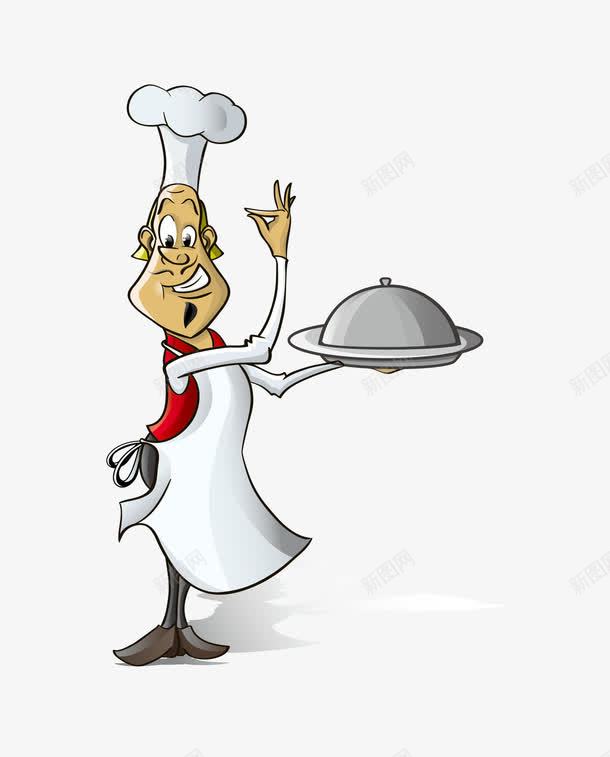 厨师面包师png免抠素材_新图网 https://ixintu.com 厨师 厨艺 大厨 师傅 手绘 服务员 烹饪 美食 面点师