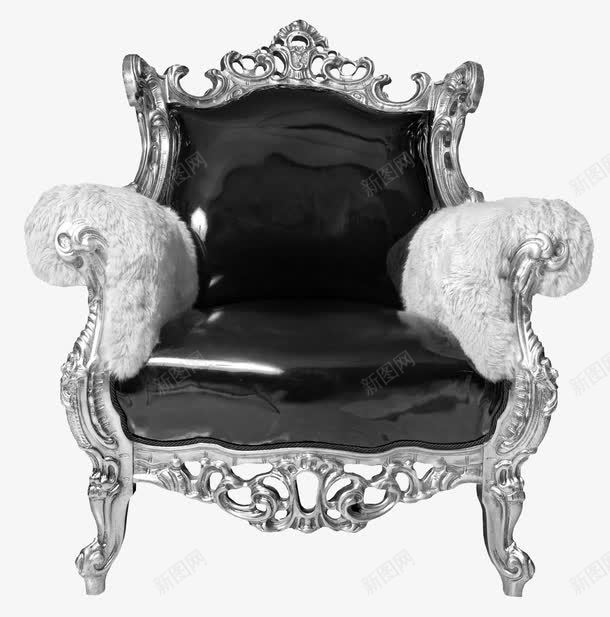 欧式沙发png免抠素材_新图网 https://ixintu.com 产品实物 古典 家居 时尚家具 桌子坐椅 欧式沙发奢华 沙发 银色 高档家具 高档皮质沙发 高贵椅子座椅