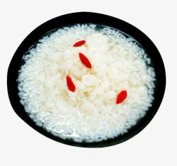特色江米醪糟香甜的醪糟甜汤高清图片