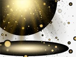 金色光束光束粒子高清图片