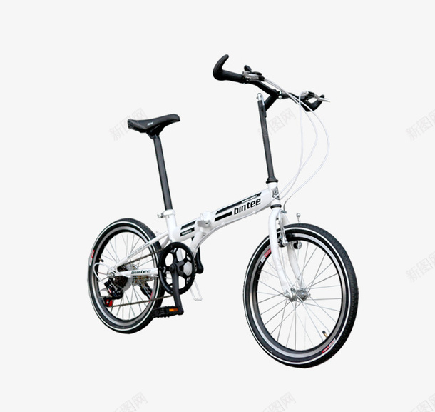 绿色环保创意迷你折叠自行车png免抠素材_新图网 https://ixintu.com 创意 绿色环保 自行车 迷你