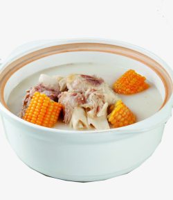 菜煲风味仔骨传统美食高清图片