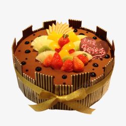 猕猴桃蛋糕水果蛋糕高清图片