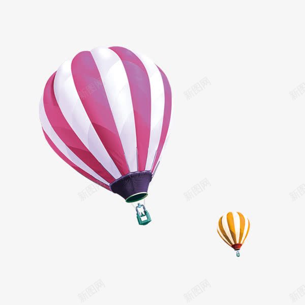 热气球png免抠素材_新图网 https://ixintu.com 两个 气球 氢气球