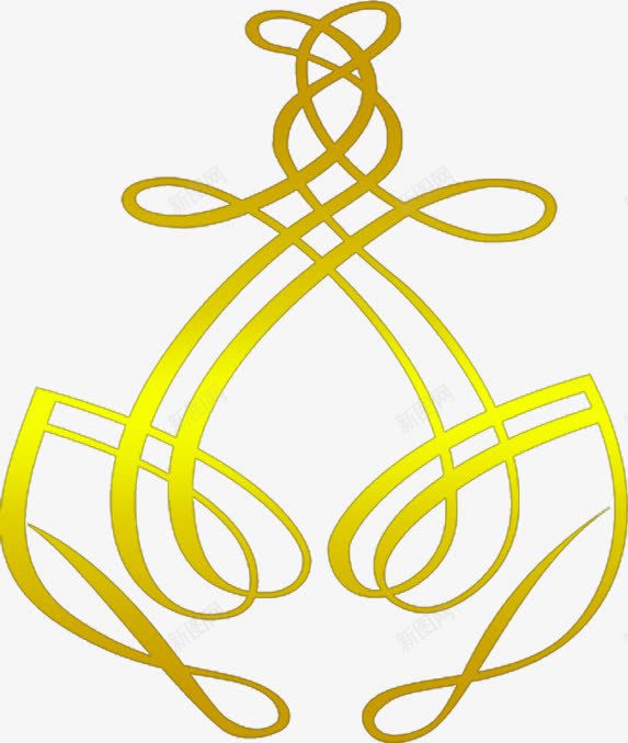 大气金色花纹展板png免抠素材_新图网 https://ixintu.com 大气 展板 花纹 设计 金色