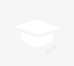 图画设计学士帽大学掌上校园APP的logo图标高清图片