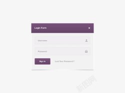 登陆界面PSD登陆界面高清图片