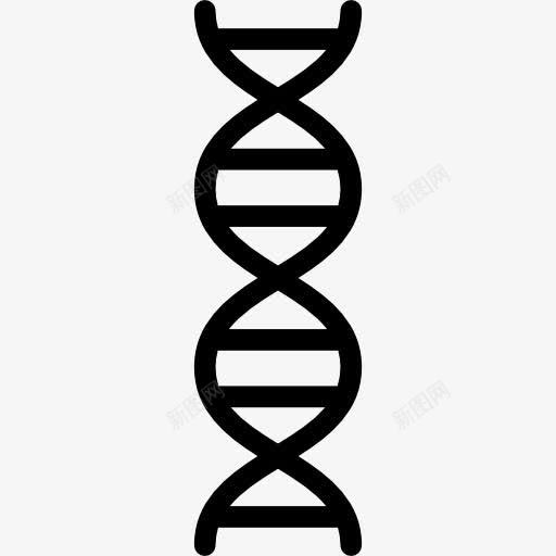 DNA串图标png_新图网 https://ixintu.com 基因组科学家 教育 科学 结构 编码 遗传