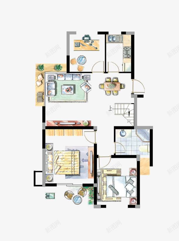 户型图家具png免抠素材_新图网 https://ixintu.com 俯视图沙发 地产后期家居家具 地产家具 室内俯视图 室内设计 家居装修 家装布局 平彩图 平面户型图 平面户型图卧室床素材 床平面图 彩平图 彩平图家具 户型图家具 户型家居 房地产家居摆设 房间平面图 装修家具 装修设计