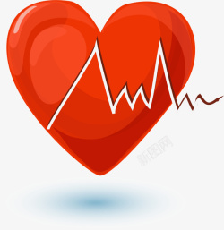 心脏日微信国际红十字日红色心脏高清图片