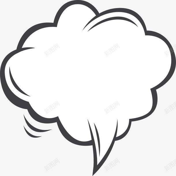 云朵爆炸贴png免抠素材_新图网 https://ixintu.com 云朵爆炸贴 促销贴纸 火爆 矢量素材