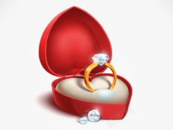 钻石婚戒求婚戒指素材