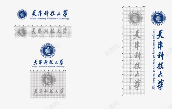 天津科技大学logo图标图标