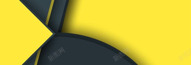 简约炫彩个性多边形背景banner背景