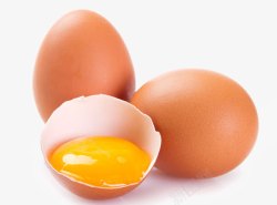 土鸡蛋蛋黄鸡蛋高清图片