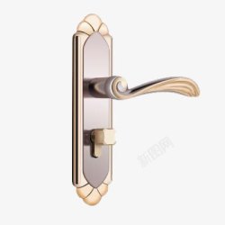 欧式实木带锁首饰盒室内简欧式门锁高清图片