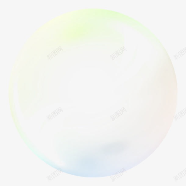 彩色气泡png免抠素材_新图网 https://ixintu.com 光线 圆形 气泡 立体 透明