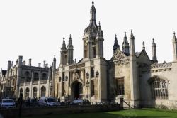 古典气息剑桥大学铅笔形状的房顶高清图片
