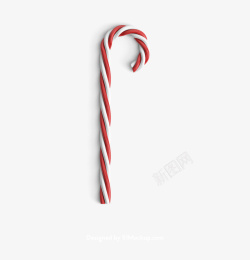 精美的拐杖圣诞节棒棒糖拐杖高清图片
