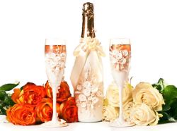 香槟素材下载欧式婚礼背景高清图片