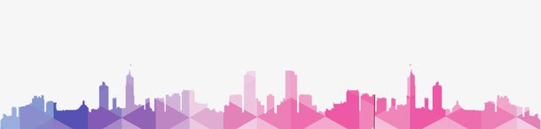 几何城市建筑剪影png免抠素材_新图网 https://ixintu.com 几何背景 地产海报设计素材 城市剪影 城市建筑